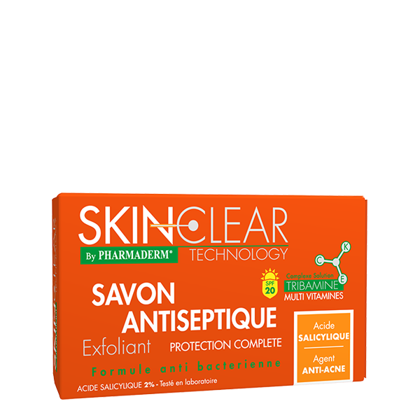 SAVON ANTISEPTIQUE SKIN CLEAR TECHNOLOGY PHARMADERM
