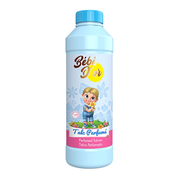 TALC PARFUMÉ BÉBÉ D’OR